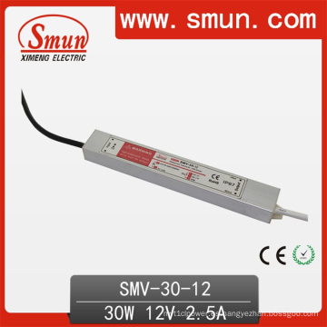 Fuente de alimentación de la transferencia del conductor 12V 2.5A de 30W LED IP67